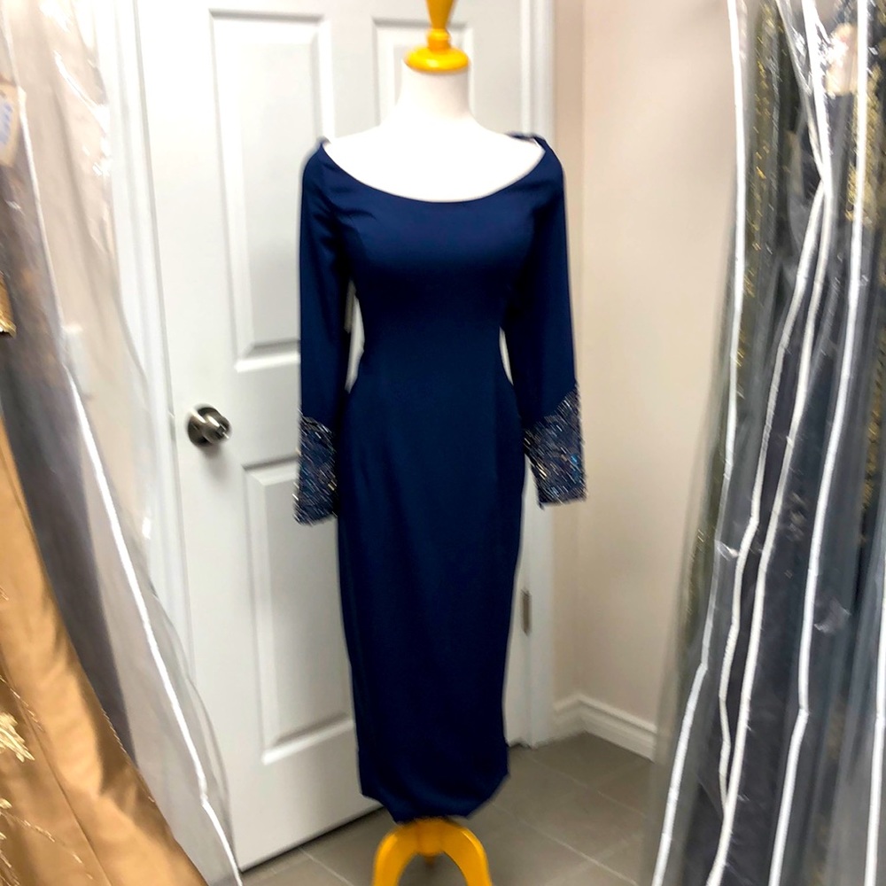 Elegant cocktail length dress